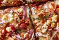 Bacon and Blue Cheese Puff Pastry Tart Recipe