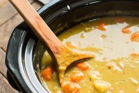 Hearty Slow Cooker Split Pea Stew Recipe