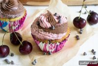 Chocolate Cherry Chip Cupcakes Recipe