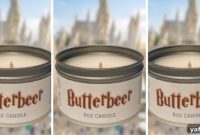 Butterbeer Candle: Gift for Harry Potter Fans