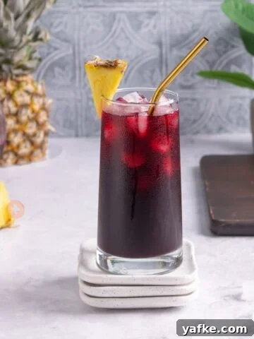 an image of bissap drink.