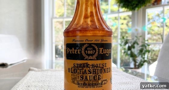 Costco Grilling Sauces: Recipes and Pairings 5 Peter Luger’s Steak Sauce bottle