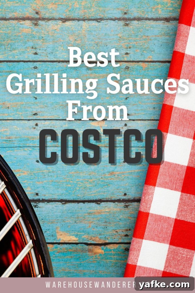 Costco Grilling Sauces: Recipes and Pairings 7 Assortment of grilling sauces