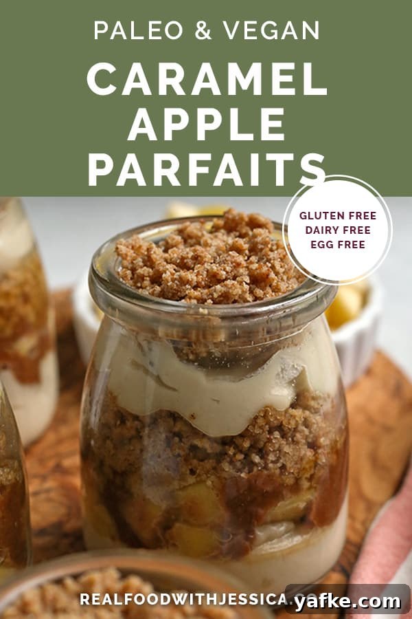 Paleo and Vegan Caramel Apple Parfaits Recipe 7 paleo caramel apple parfaits
