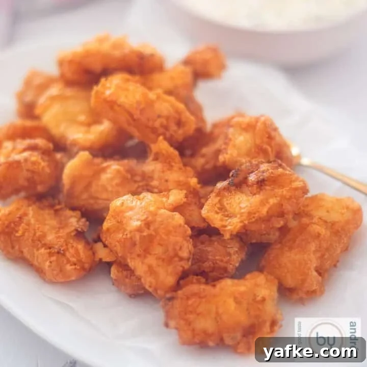 A bowl of kibbeling