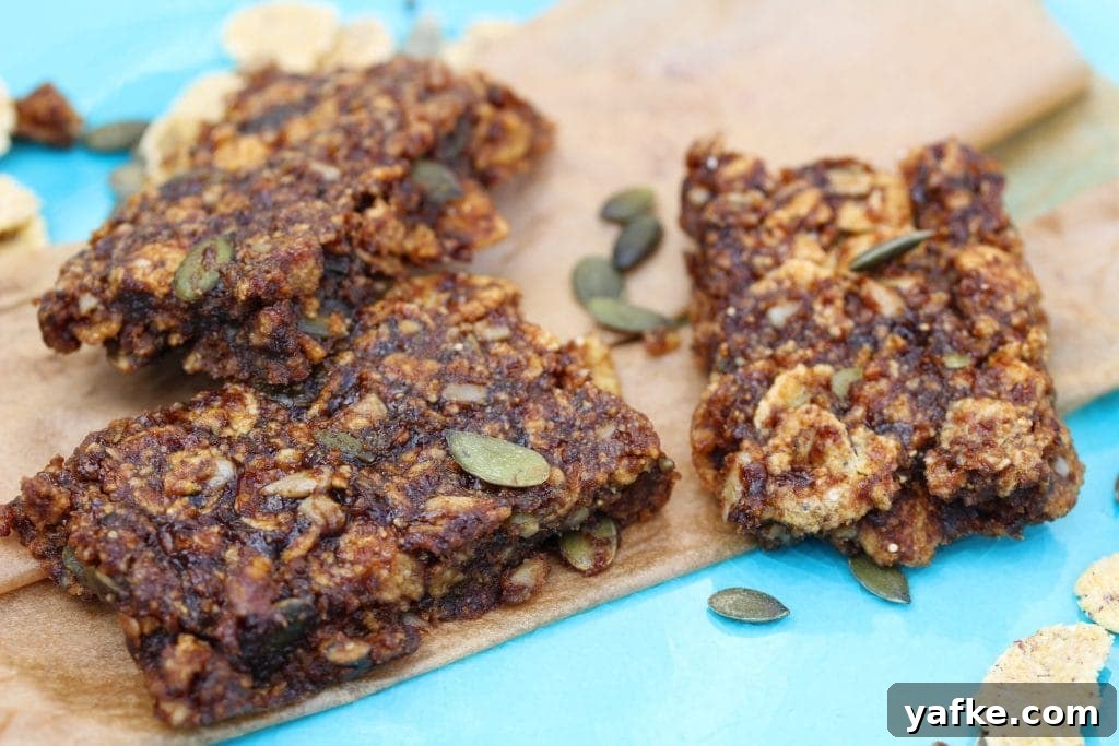 Homemade Fruit Cereal Bars Recipe 2 Fruit cereal bars: homemade cereal bars perfect for breakfast or snacks