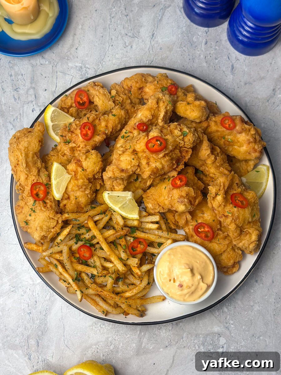 Crispy 3-Ingredient Fried Chicken Recipe 18 fried chicken
