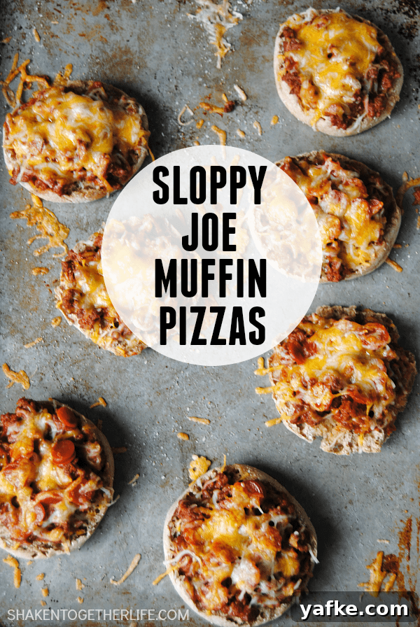 How to Make Pizza-Stuffed Waffles with Canned Biscuits 10 Busy weeknights call for easy dinners like these Sloppy Joe Muffin Pizzas - a twist on two of our favorite dinners!