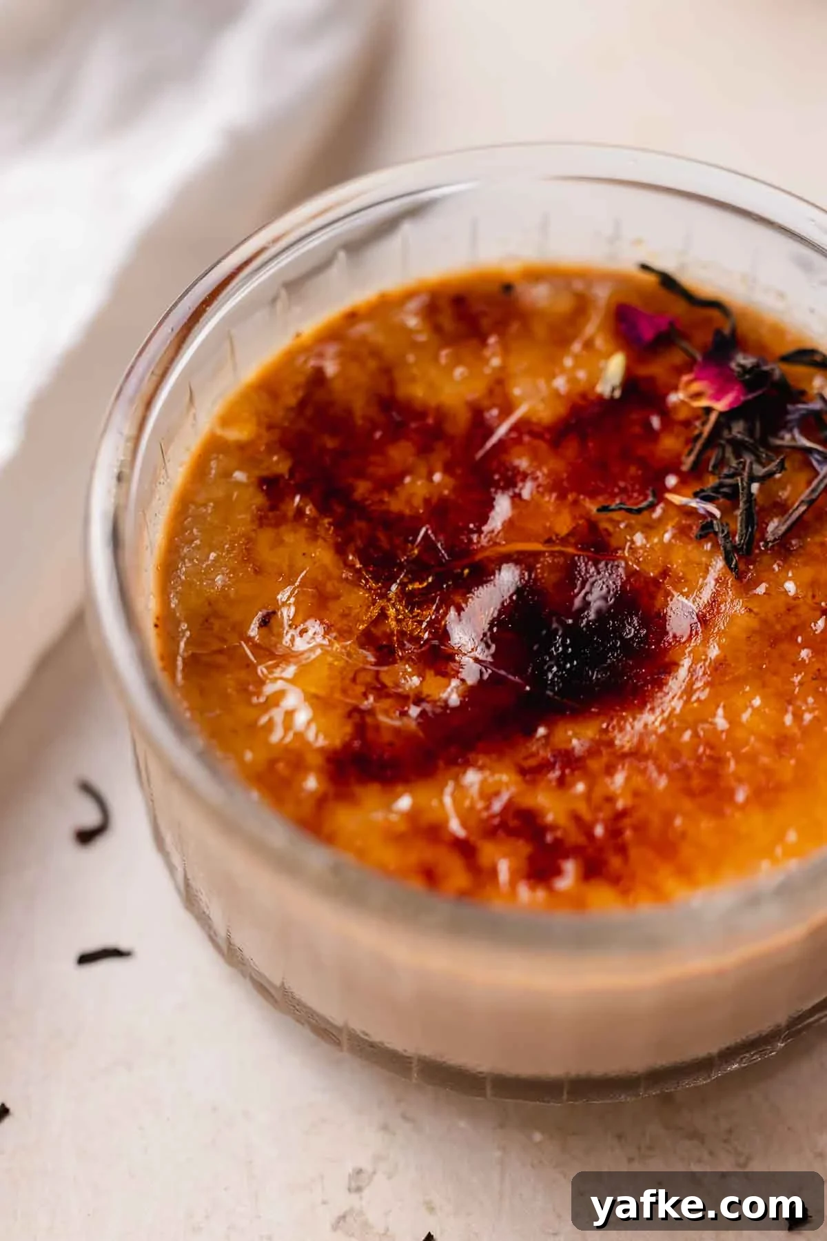 Earl Grey Creme Brulee Recipe with Tea-Infused Custard 8 finished creme brulee