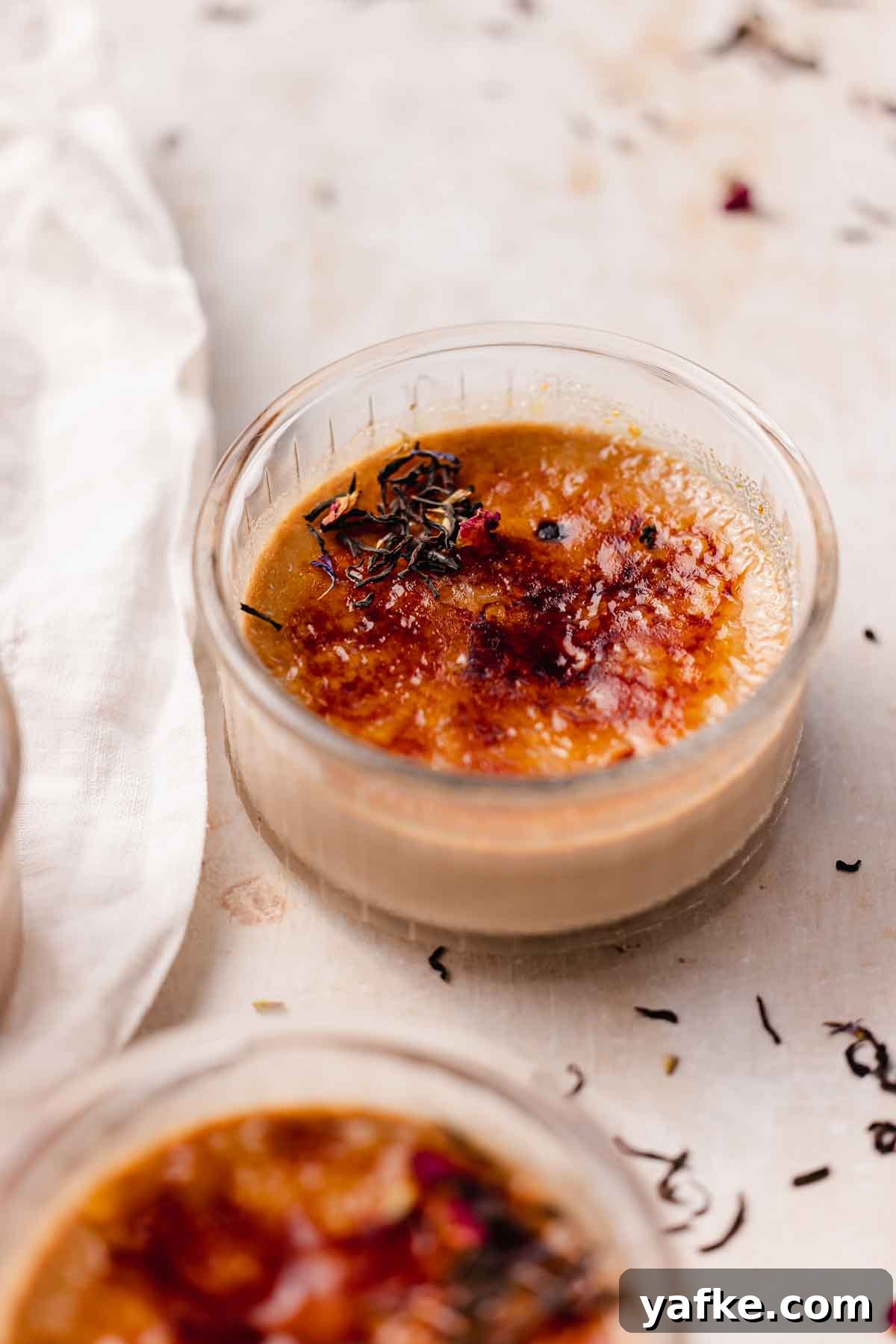 Earl Grey Creme Brulee Recipe with Tea-Infused Custard 2 Earl Grey creme brulee