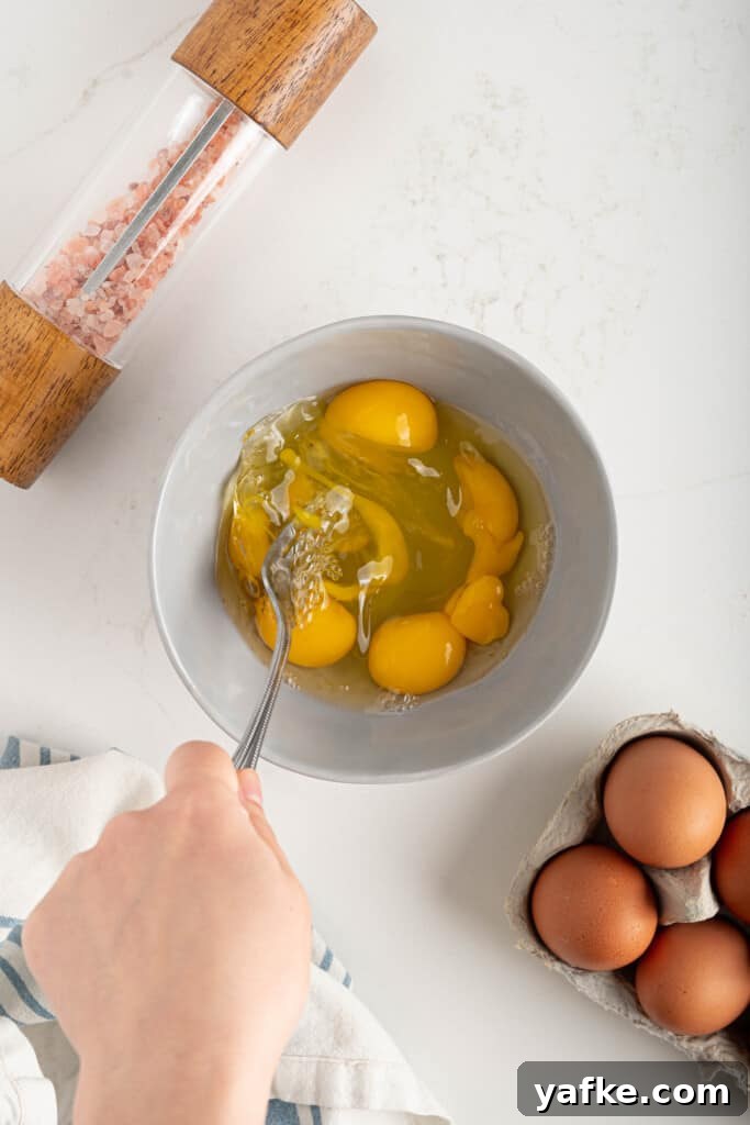A bowl of eggs