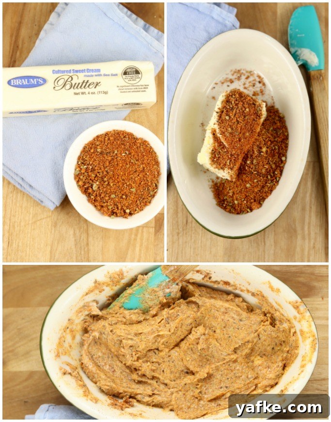How to make blackened butter - Cajun Butter for grilling How to make Cajun butter