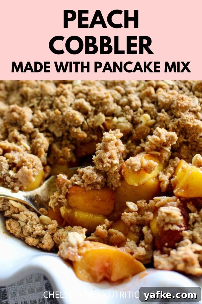 Peach Crumble Recipe Using Pancake Mix 5 Pancake Mix Peach Crumble