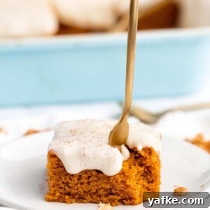 Pumpkin Sheet Cake