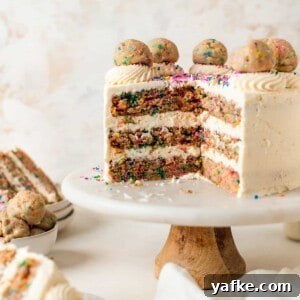 Vegan Funfetti Cake