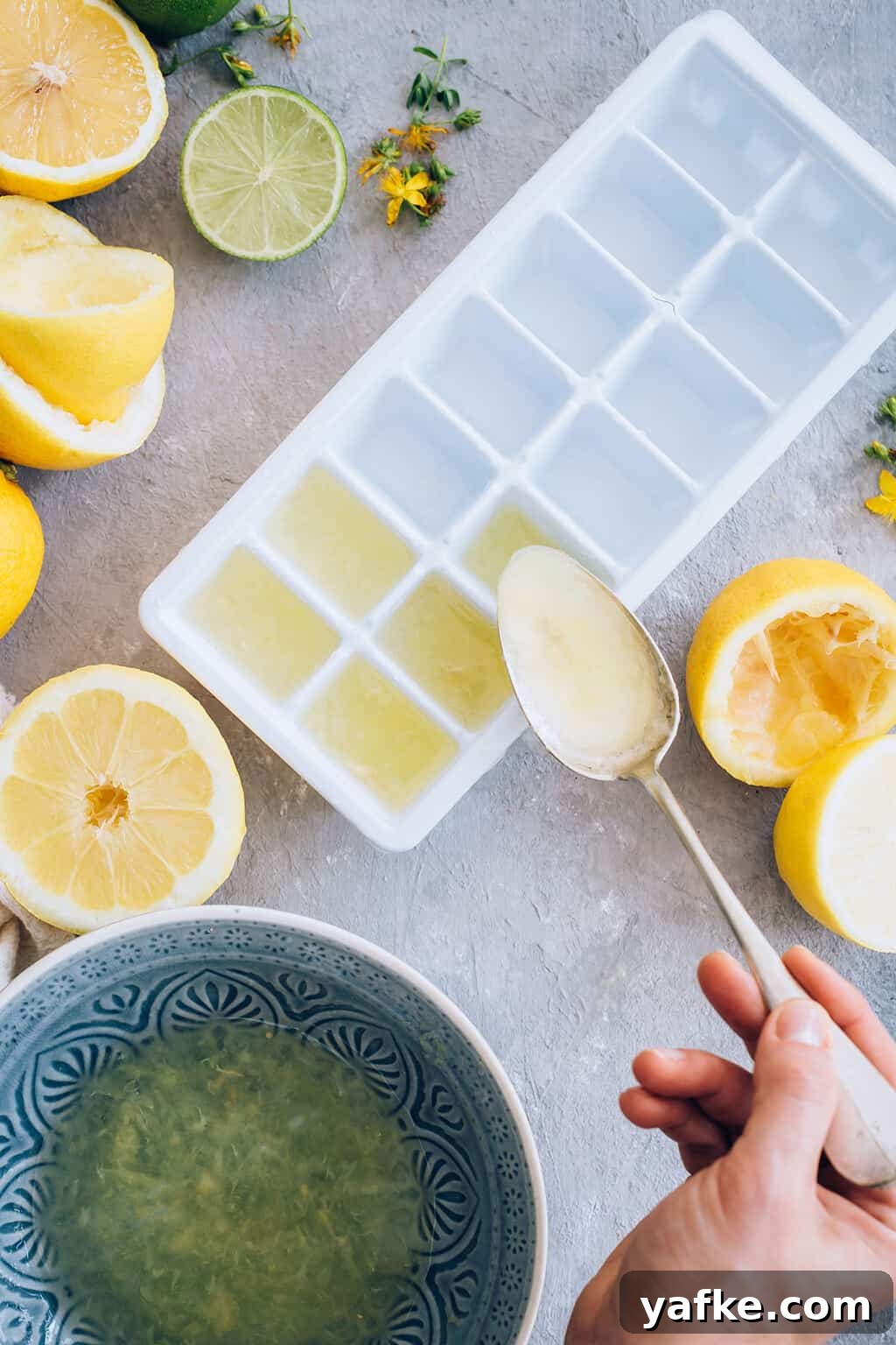 40+ DIY Ideas to Repurpose Everyday Items 4 Ice cube tray uses: lemon water cubes