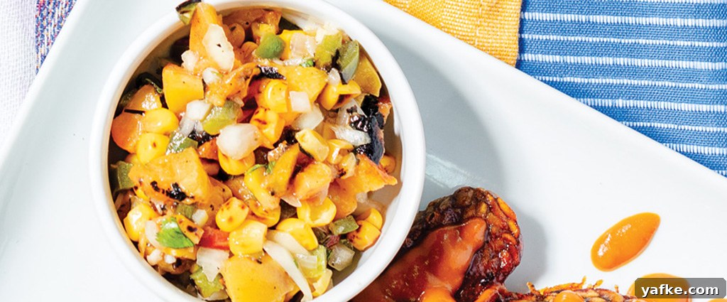 How to Cook with Peaches: Sweet and Savory Recipes 6 peach salsa