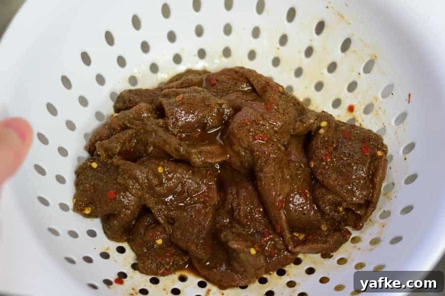 First Light Venison Jerky - Smoky Wild Deer Flavor 5 First Light Jerky Strained