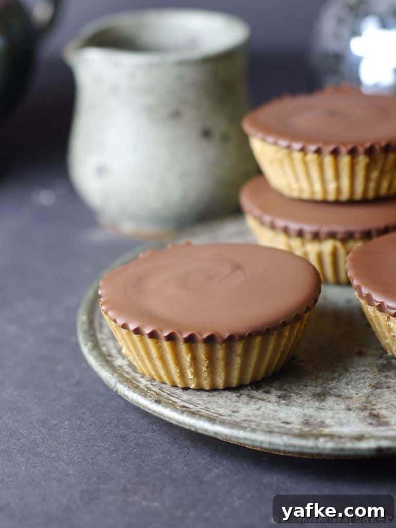 Choco Hazelnut Fudge Cups (vegan recipe)