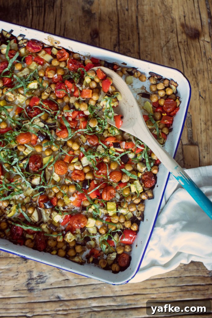 Sheet Pan Ratatouille with Roasted Eggplant and Zucchini 6 Make this sheet pan ratatouille for an easy and delicious dinner
