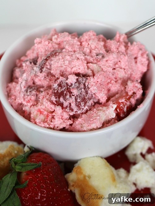 No-Bake Make-Ahead Strawberry Fluff Recipe 5 Strawberry fluff trifle