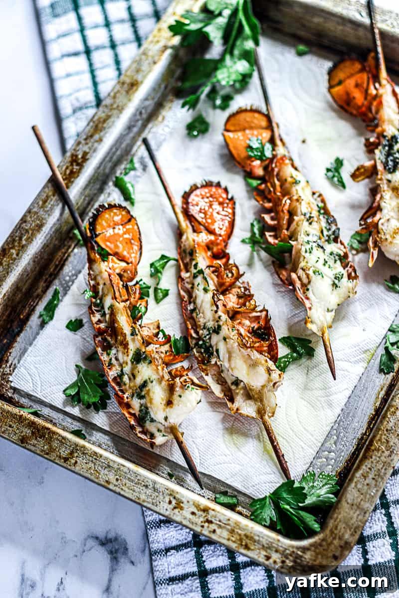 How to Make Sous Vide Lobster Tail with Buttery Sauce 3 Sous vide lobster tails.