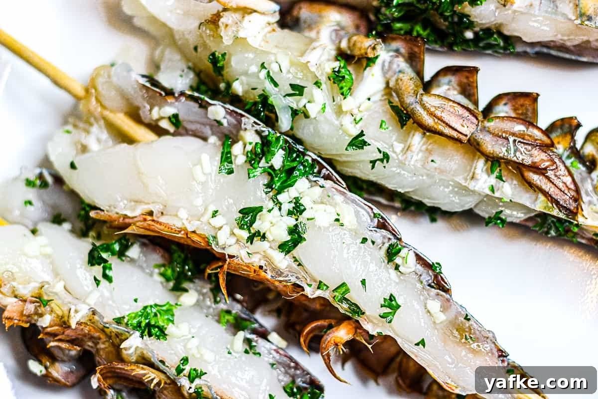 How to Make Sous Vide Lobster Tail with Buttery Sauce 5 uncooked lobster tails