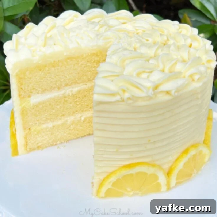 Lemon Mascarpone Cake