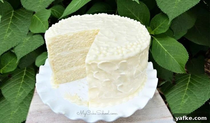 White Velvet Cake