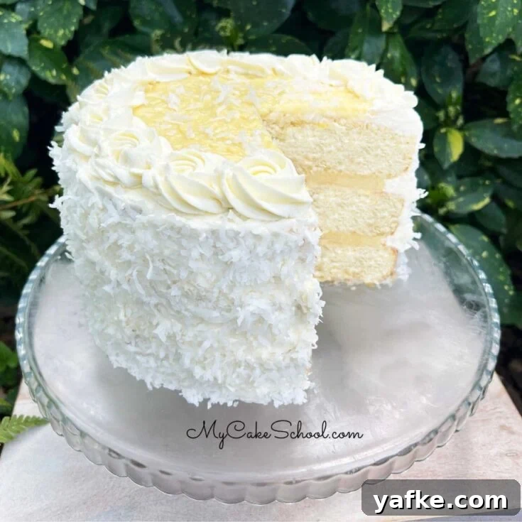 Coconut Cream Cake