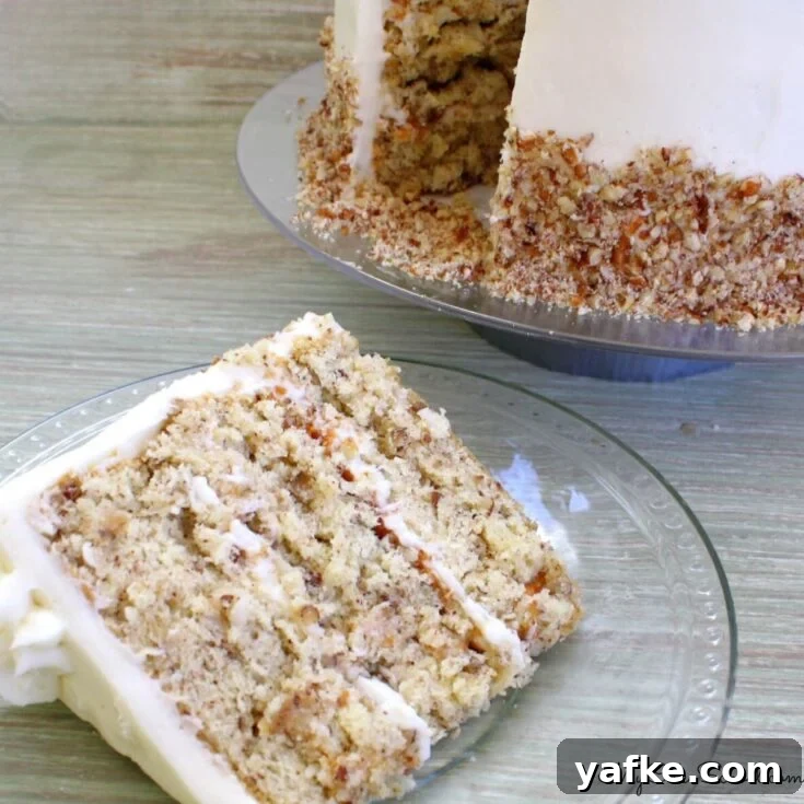 Italian Cream Cake slice