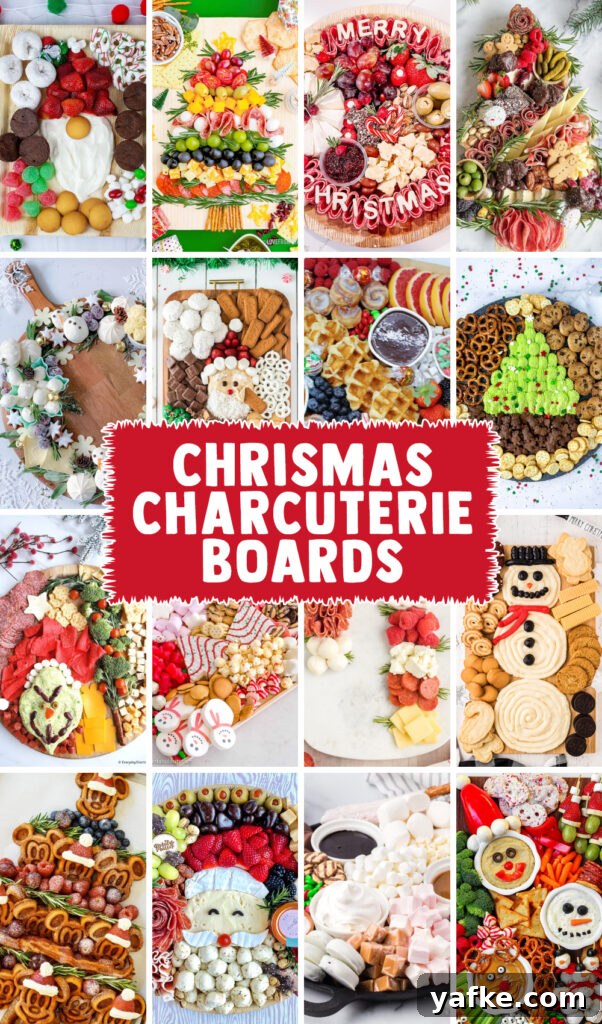 17 Festive Christmas Charcuterie Board Ideas 19 17+ of the BEST Christmas Charcuterie Boards - lots of snack boards, dessert boards and traditional Charcuterie. Great for a holiday party!