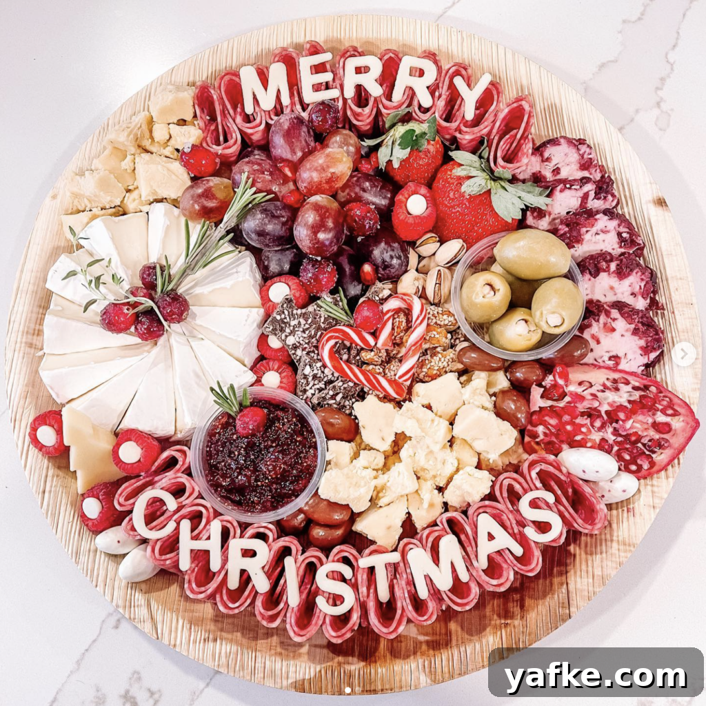 17 Festive Christmas Charcuterie Board Ideas 4 Merry Christmas Charcuterie Board
