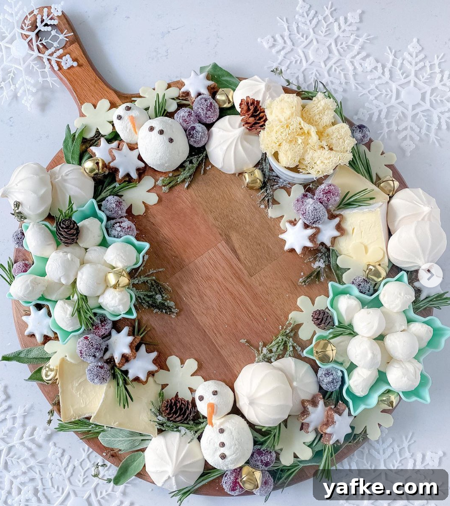 17 Festive Christmas Charcuterie Board Ideas 10 Winter Wonderland Cheese Board