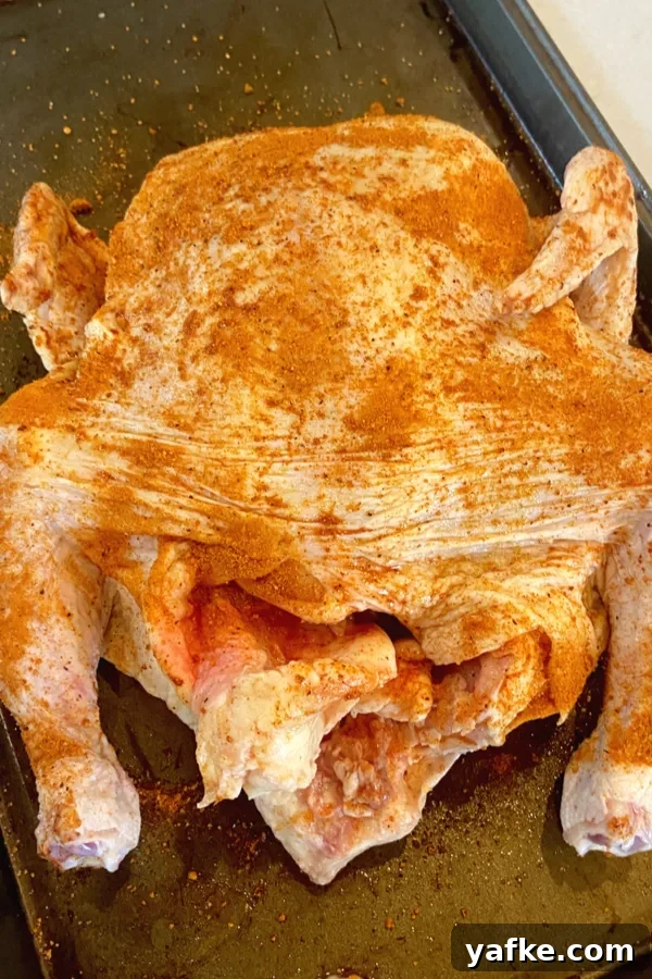 How to Smoke a Whole Chicken for Juicy Smoky Flavor 2 dry rub for chicken