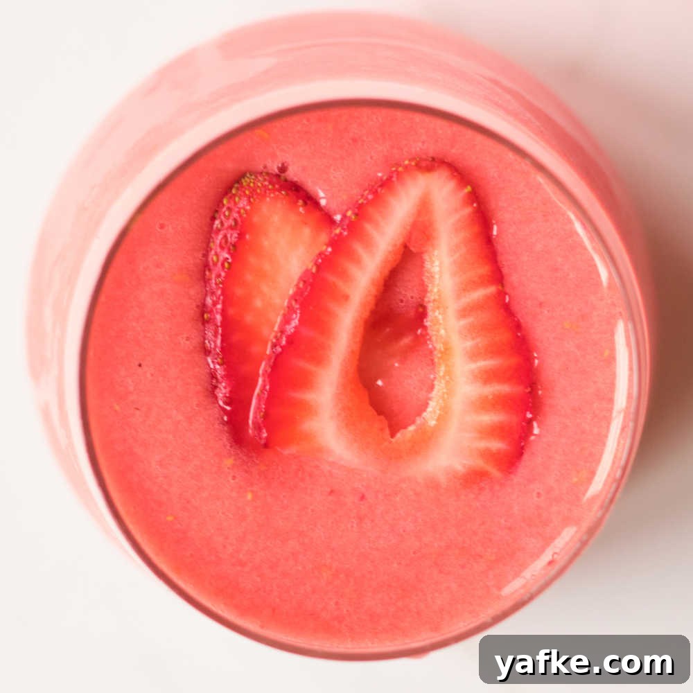 Strawberry Mango Sorbet Shake Recipe: Refreshing Summer Drink 4 vegan sorbet shake.