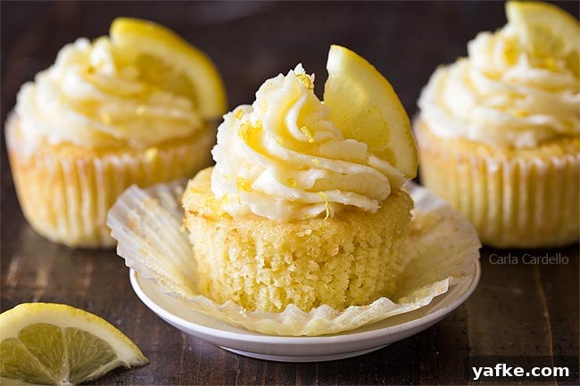 3 Lemon Cupcakes