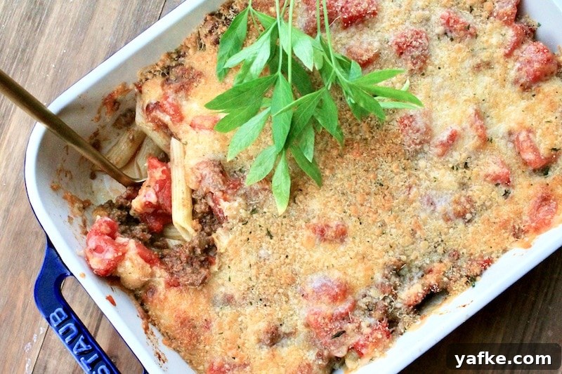 Cheesy Leftover Taco Meat Pasta Casserole 13 easy hot baked casserole pasta with leftover taco meat