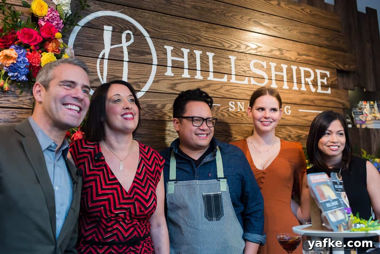 Hillshire Snacking Launch Party.