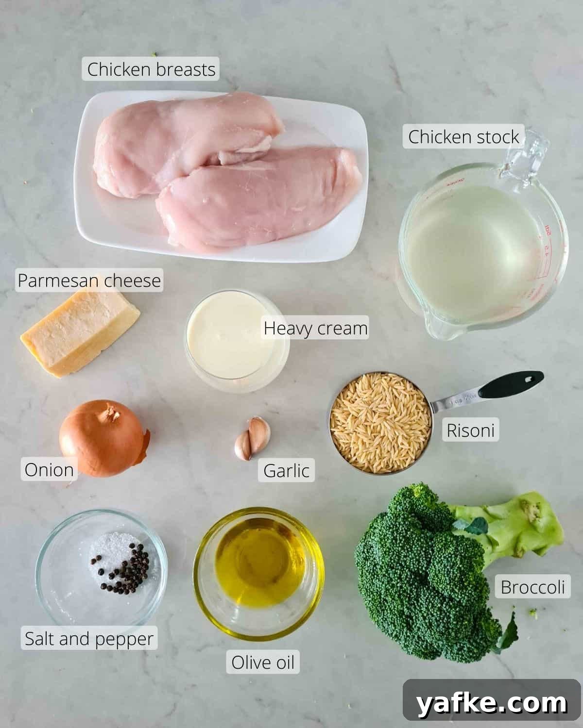 All ingredients required for this recipe