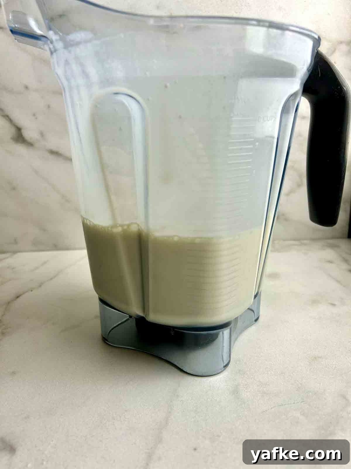 Authentic Swedish Pancake Recipe: Thin Crepe-Style Pancakes 4 batter blended in blender.