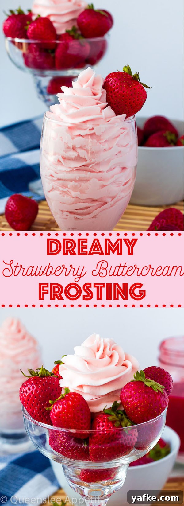 Pin: Strawberry Buttercream Frosting Pin image: Strawberry Buttercream Frosting