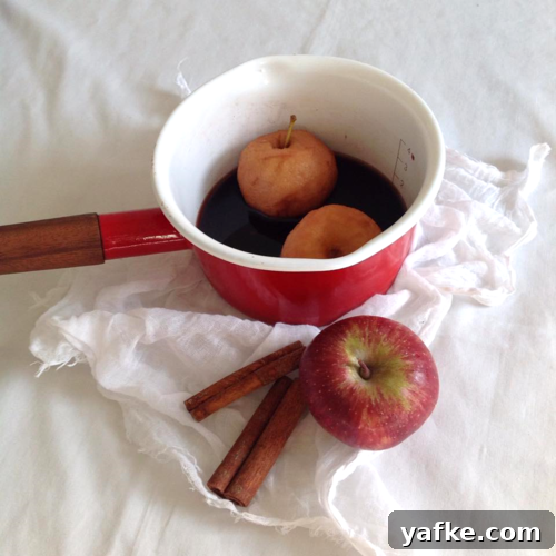 Red wine syrup