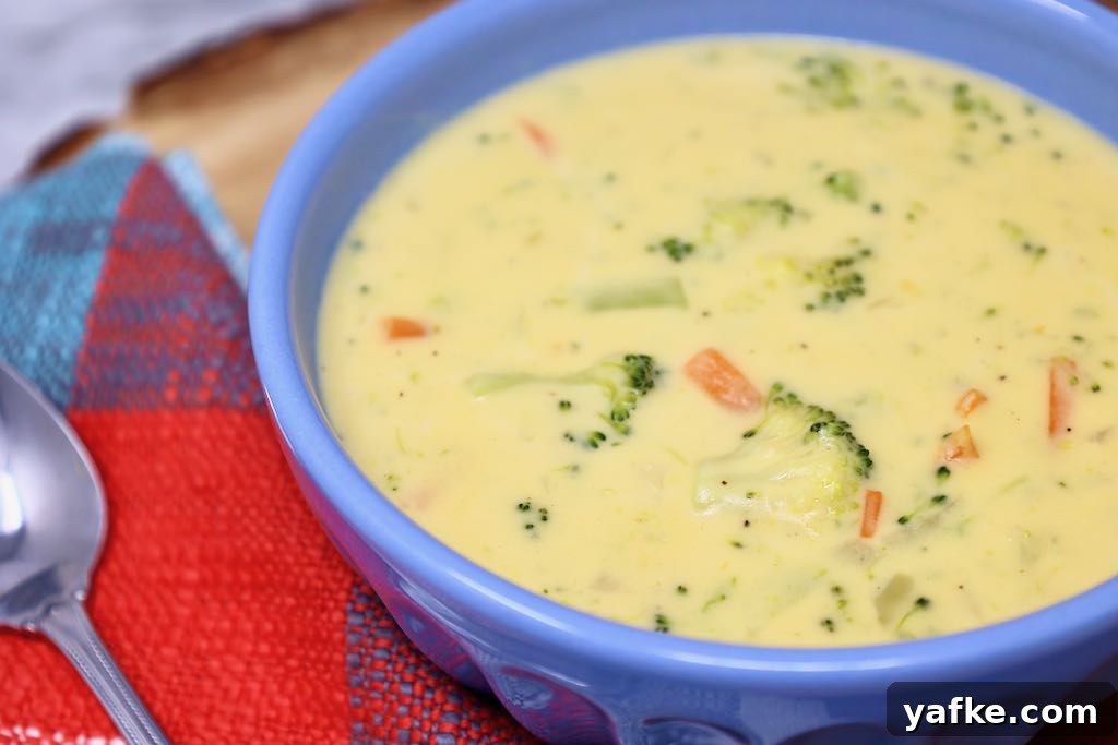 Broccoli Cheddar Soup
