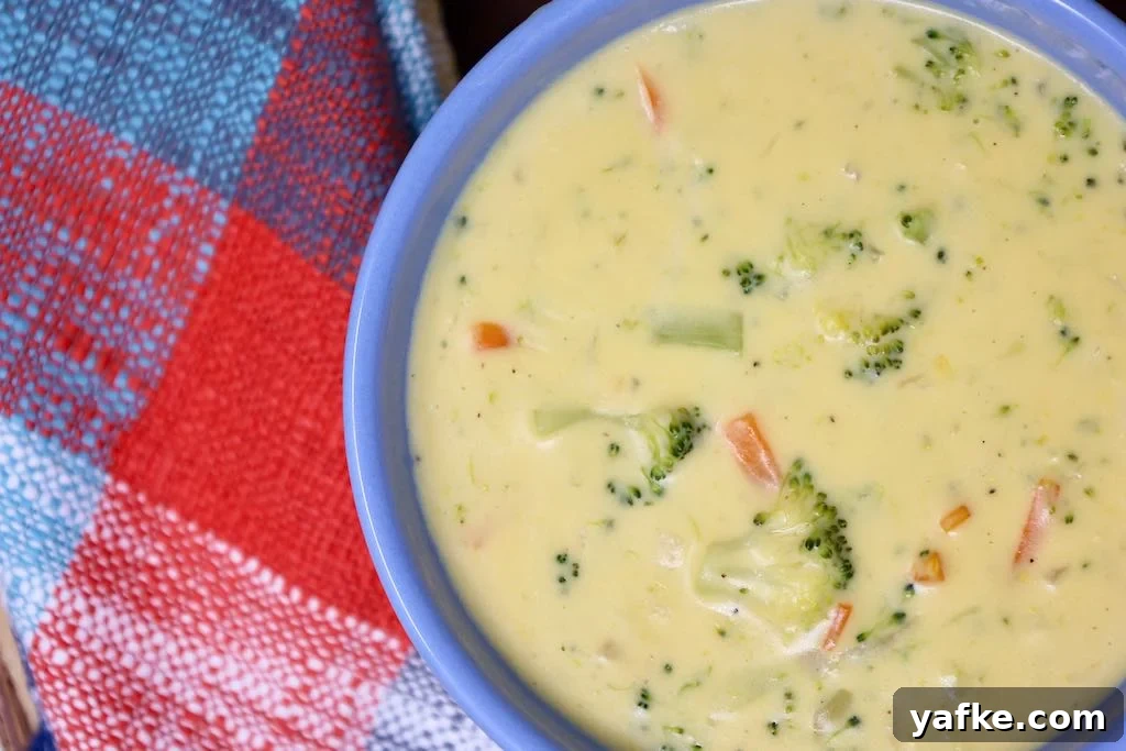 Broccoli Cheddar Soup