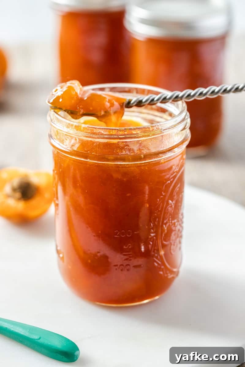 25 Homemade Edible Gift Ideas for Any Occasion 14 Side shot of jar of jam
