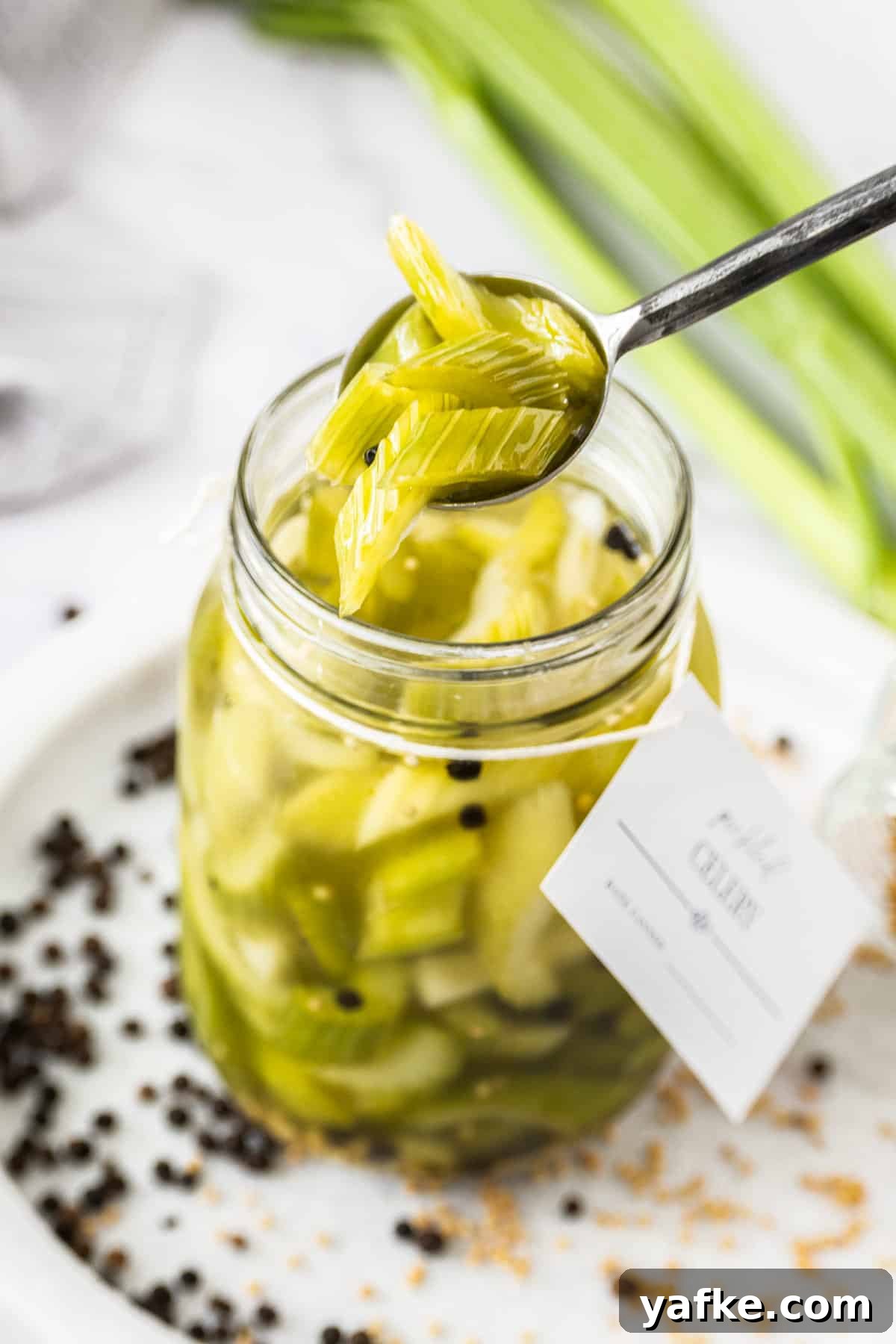 25 Homemade Edible Gift Ideas for Any Occasion 22 Jar of Pickled Celery