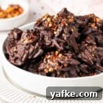 25 Homemade Edible Gift Ideas for Any Occasion 29 Round white bowl of Chilli Chocolate Clusters