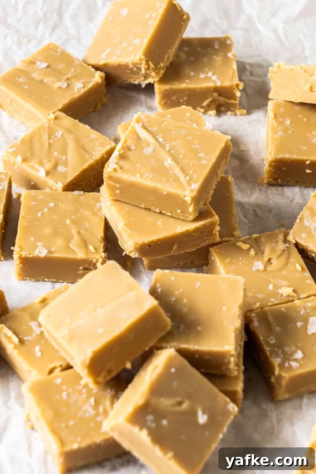 25 Homemade Edible Gift Ideas for Any Occasion 40 Cut pieces of caramel fudge