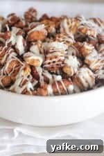 White Chocolate Churro Crunch Snack Mix Recipe 11 White Chocolate Churro Crunch